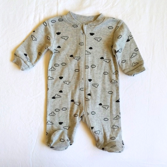 NEW george 3-pack unisex neutral newborn baby sleepwear bundle - Picture 10 of 11